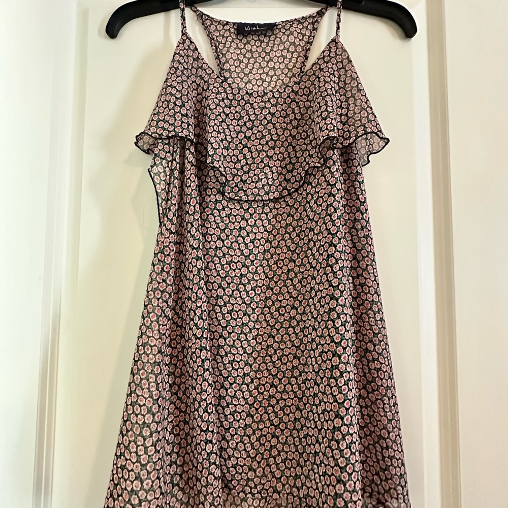 Floral Spaghetti Strap Dress